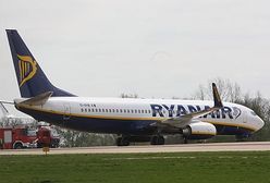 W Łodzi samolot wyjechał poza pas startowy