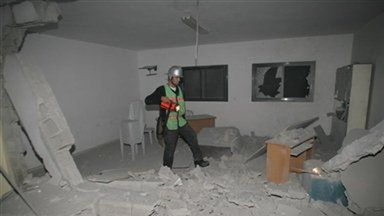 Biuro w Beit Lahja po nalocie