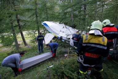 Rozbił się mały samolot w Szwajcarii