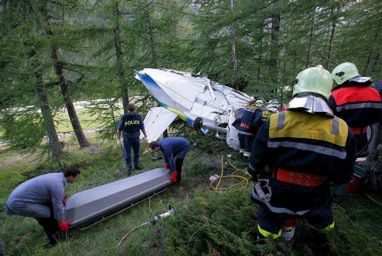 Rozbił się mały samolot w Szwajcarii