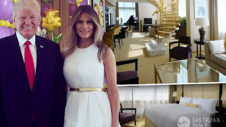 Donald Trump i Melania hotel Mariott