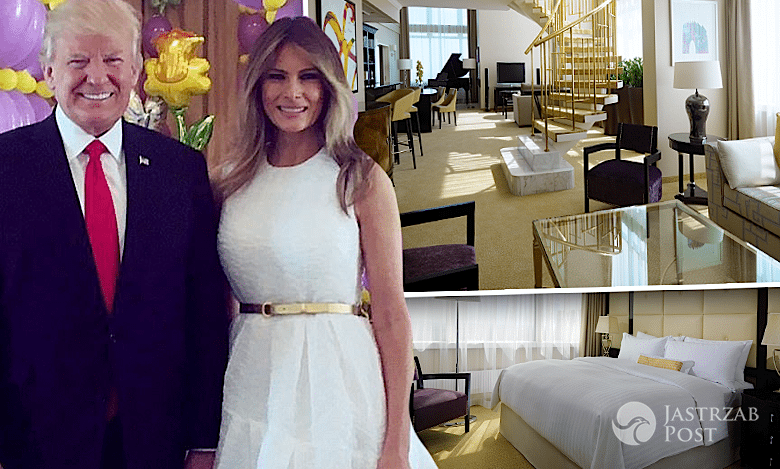 Donald Trump i Melania hotel Mariott