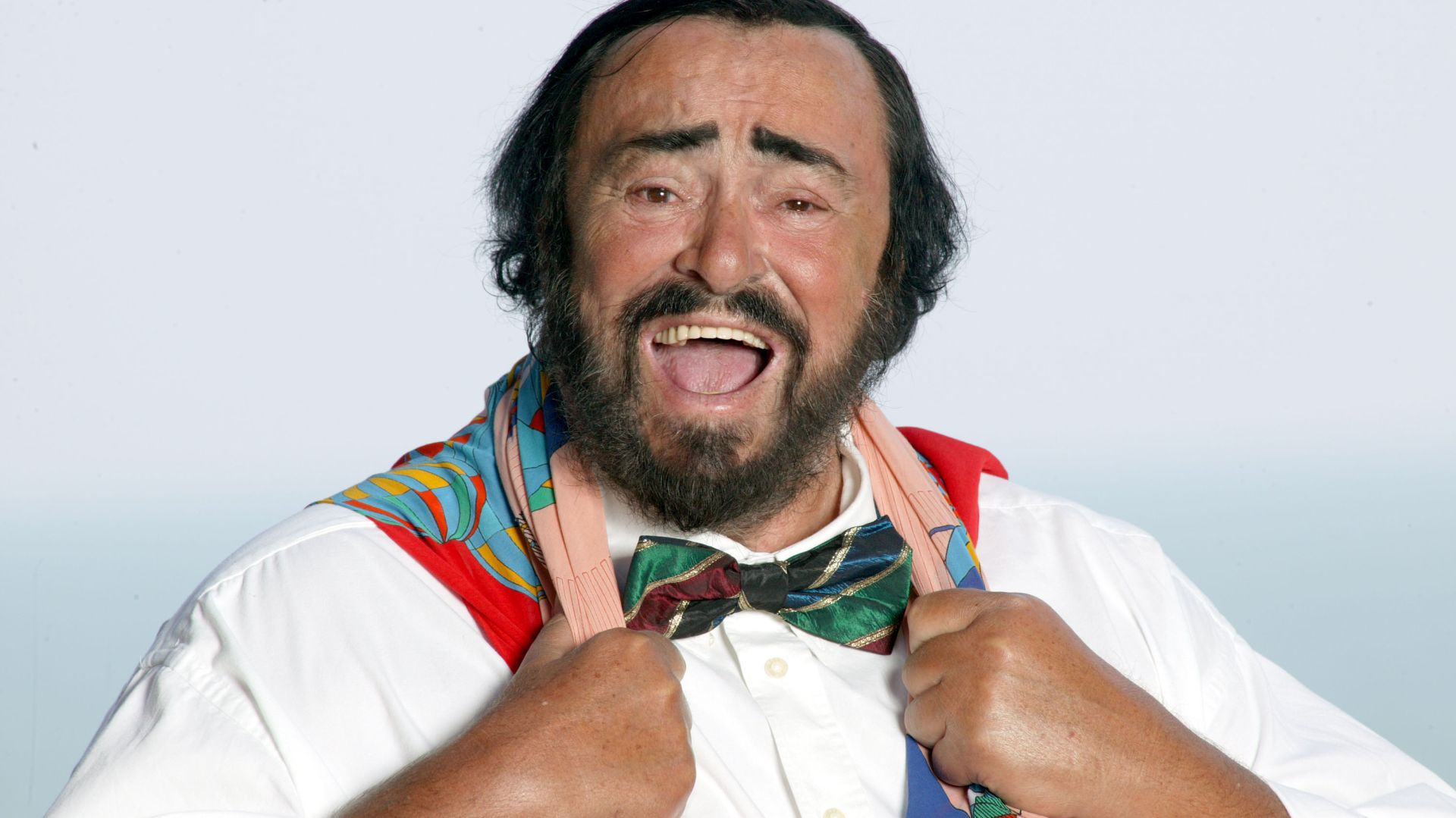 Luciano Pavarotti.