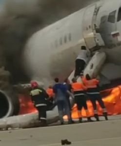 Katastrofa samolotu w Moskwie. Nowe nagranie z bohaterskim pilotem