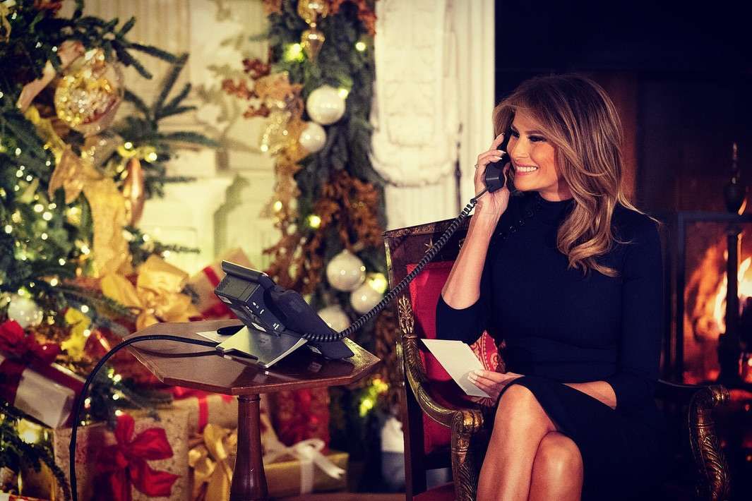 Melania Trump – Boże Narodzenie, święta 2018 u zagranicznych gwiazd