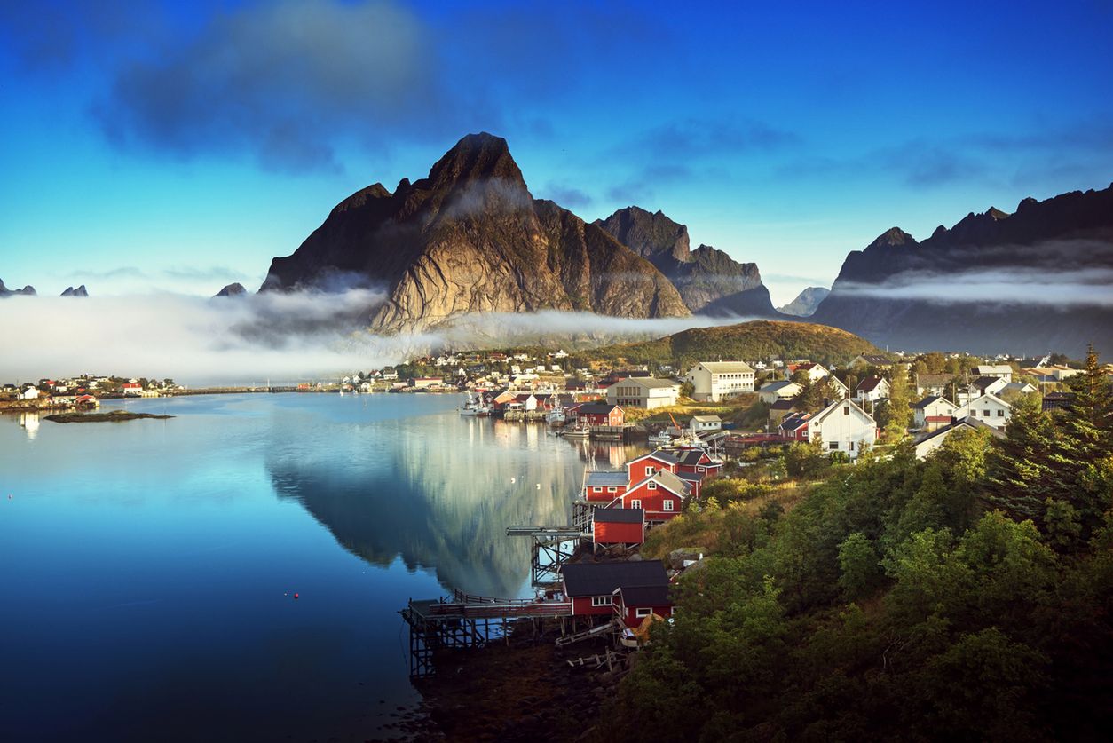 Reine Village, Lofoten Islands, Norway 