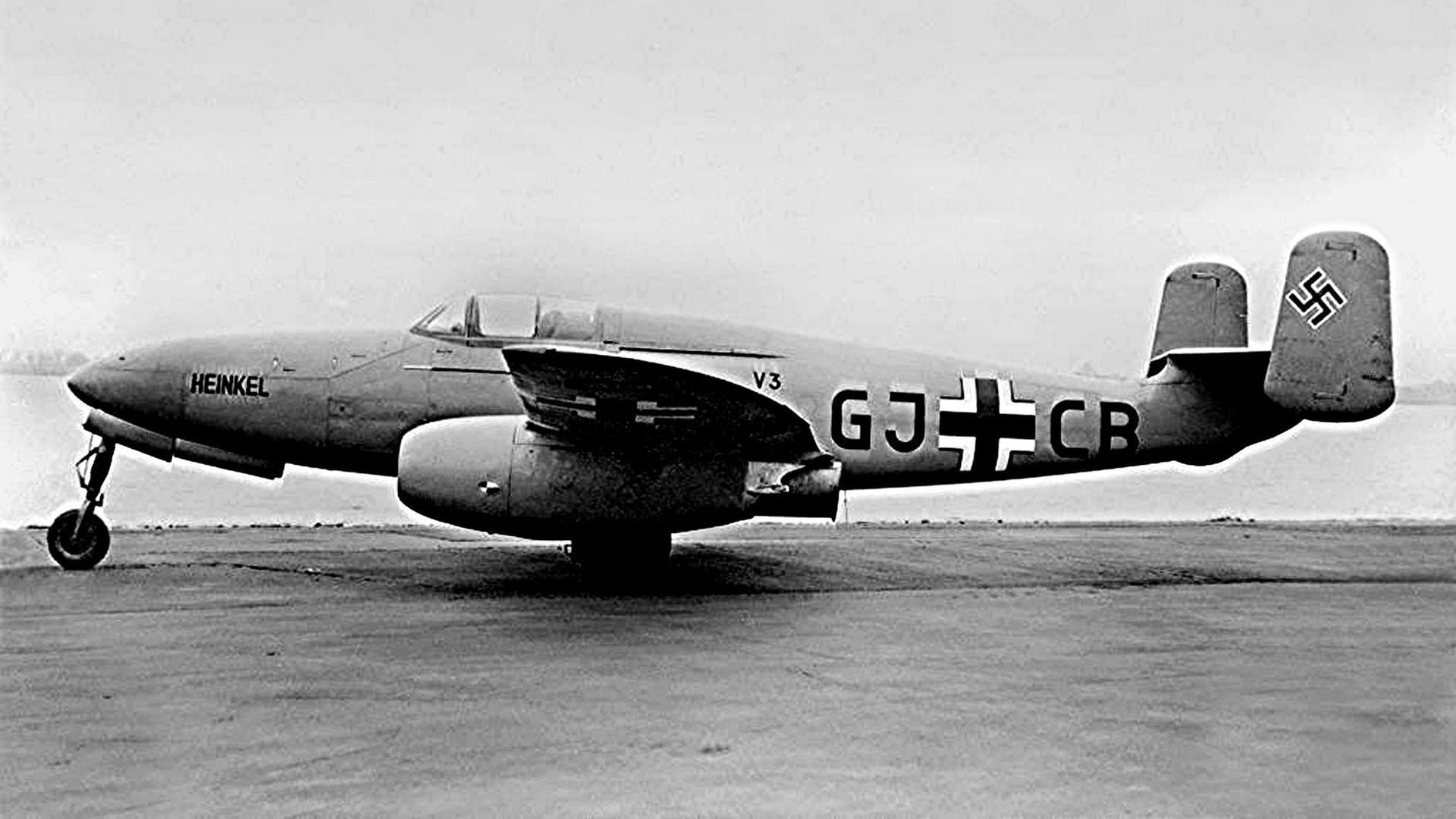 Heinkel He 280 - pierwszy samolot, na którym użyto fotela wyrzucanego 