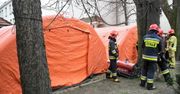 Warszawa. Namioty polowe jako izby przyjęć na wypadek koronawirusa