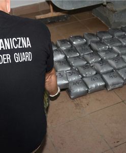 Podlasie. Rosyjski kurier próbował przemycić ponad 50 kg haszyszu