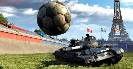 Z okazji Mistrzostw Europy World of Tanks zamienia się w Rocket League