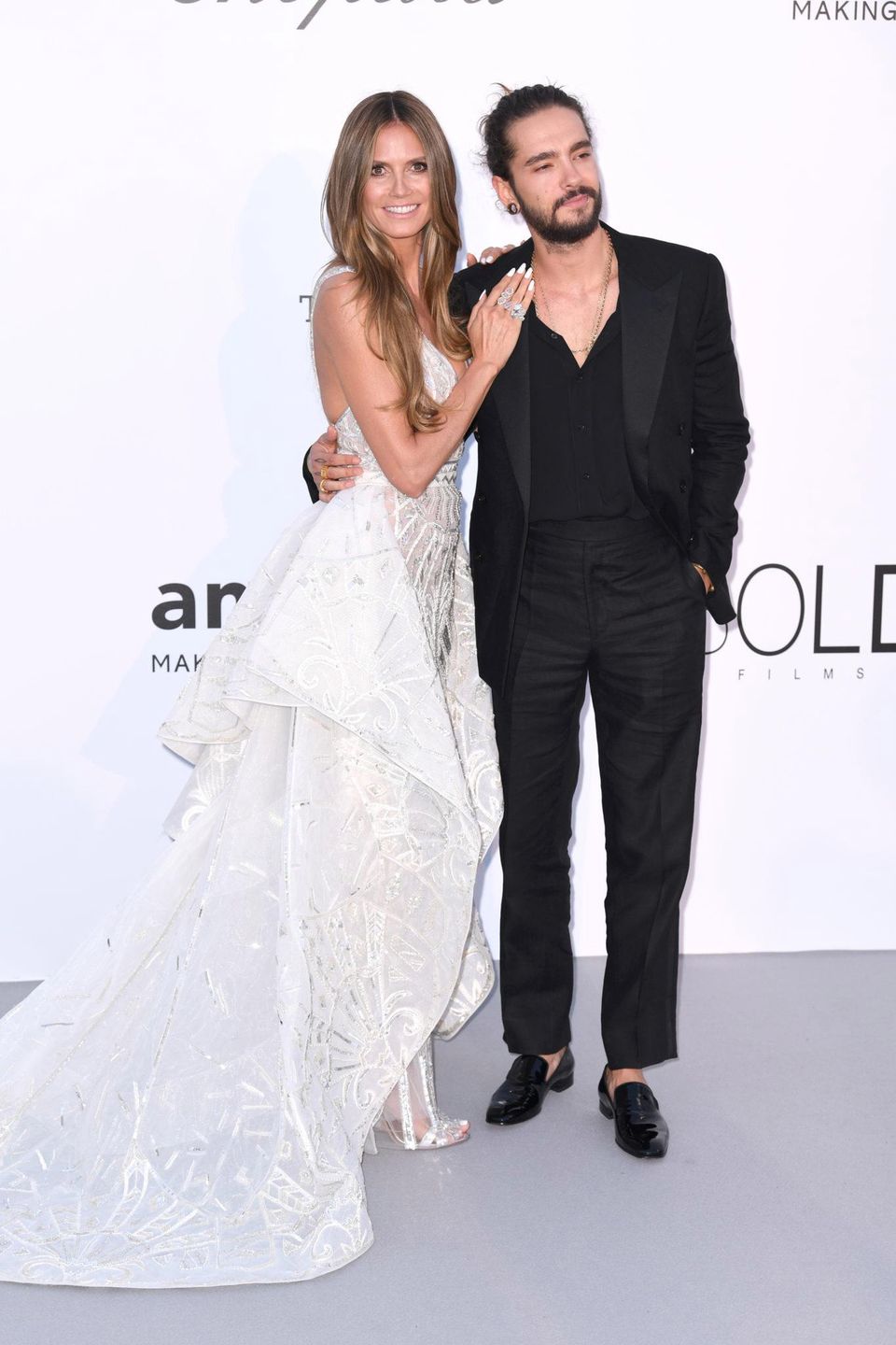 Heidi Klum i Tom Kaulitz - amfAR 2018