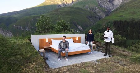 Szwajcarski hotel bez ścian