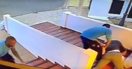 Turysta zaczął wyżywać się na żonie. On nie pozostawił tego bez reakcji
