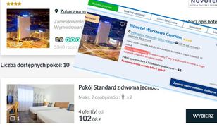 Rezerwujesz hotel przez serwis z ofertami? Możesz przepłacić nawet 200 zł za noc