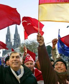 Protest przeciw islamskiemu terroryzmowi