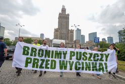 Policja chce ukarać 17 osób ws. blokowania maszyn w Puszczy Białowieskiej