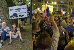 Kuriozalny wpis ministerstwa. Oto, co wg nich łączy protesty ws. sądów i ws. puszczy