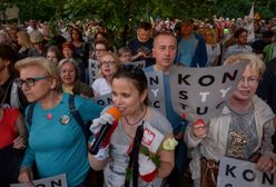 Protesty przeciwko ustawie o SN w całej Polsce
