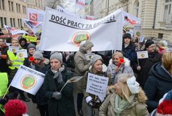 Protest pracowników sądownictwa. Wyszli na ulice, żądają podwyżek