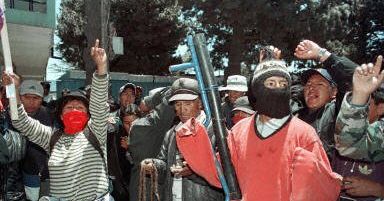Krwawe protesty w Boliwii