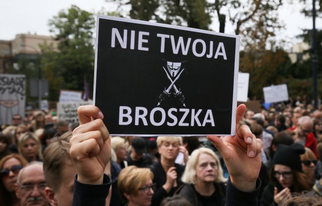 solidarność, czarny protest