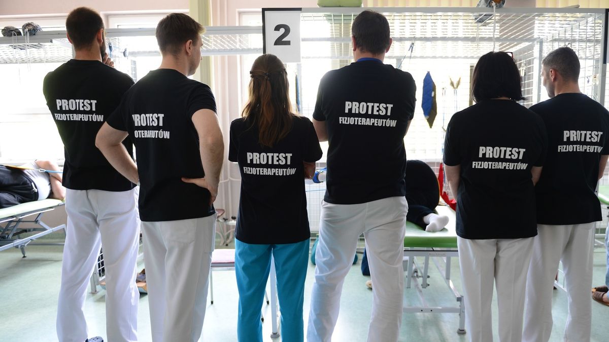  Fizjoterapeuci żądają od ministra zdrowia podwyżek