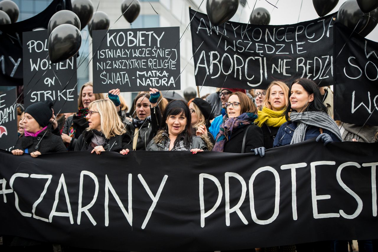 Strajk Kobiet w Polsce jednym z najważniejszych wydarzeń na świecie