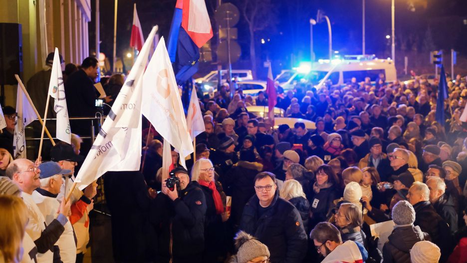 Poznań. Protest "Dziś sędziowie - jutro Ty"