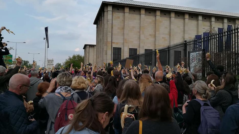 Zagraniczne media dostrzegły protest w centrum Warszawy