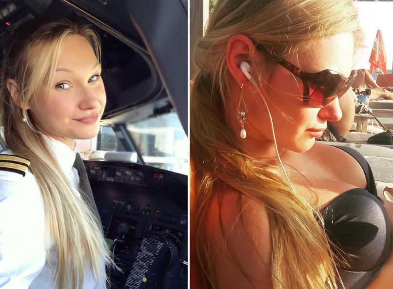 Oszałamiająco piękna pilotka. Zobacz ją, a odlecisz
