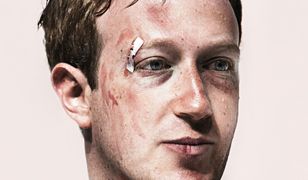 "Wired" pokazuje poobijanego Zuckerberga. O co chodzi?