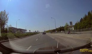 Prawie potrącił kobietę na pasach potem awanturował się, bo kierowca zatrąbił