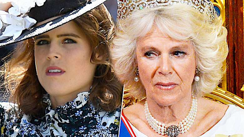 Księżna Camilla i księżniczka Eugenia