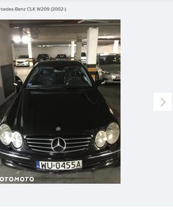 Niecodzienne ogłoszenie staje się hitem w sieci. Mercedes CLK na sprzedaż