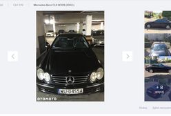 Niecodzienne ogłoszenie staje się hitem w sieci. Mercedes CLK na sprzedaż