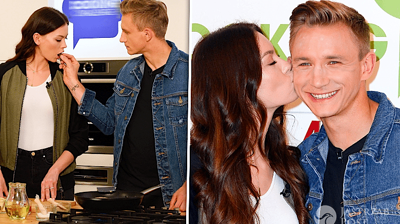 Edyta Zając i Kuba Rzeźniczak na imprezie