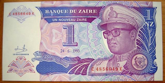 Wizerunek Mobutu był dosłownie wszędzie 