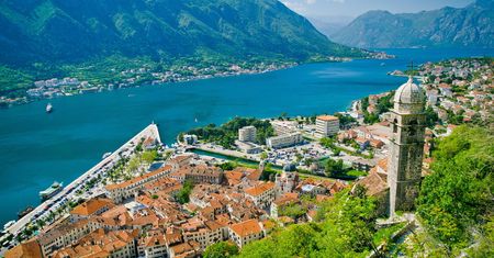 Kotor - najpiękniej położona miejscowość Czarnogóry