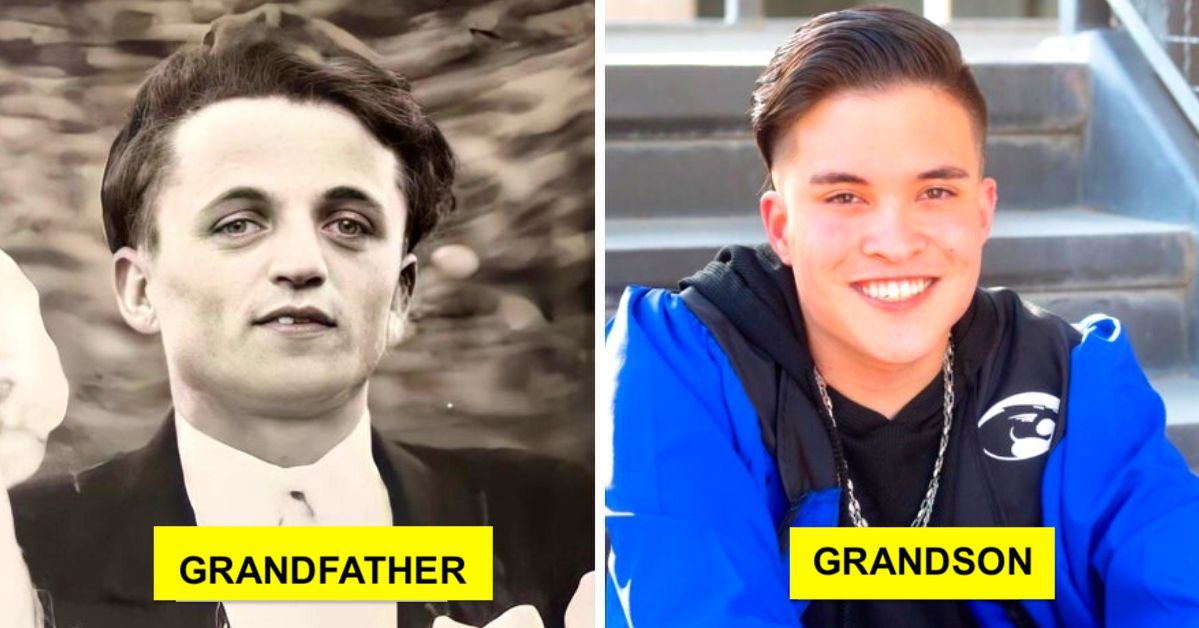 The Apple Does Not Fall Too Far from the Tree. 23 People Who Discovered They're Alike Their Ancestors