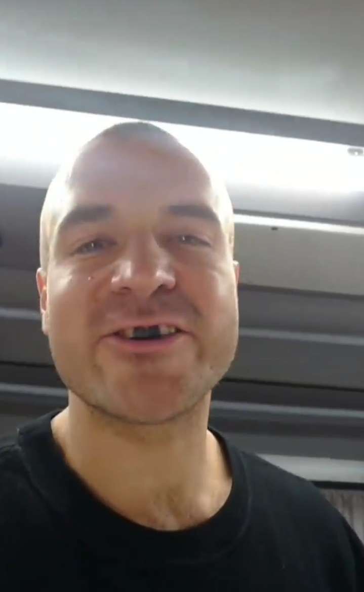 Piotr Stramowski charakteryzacja do filmu