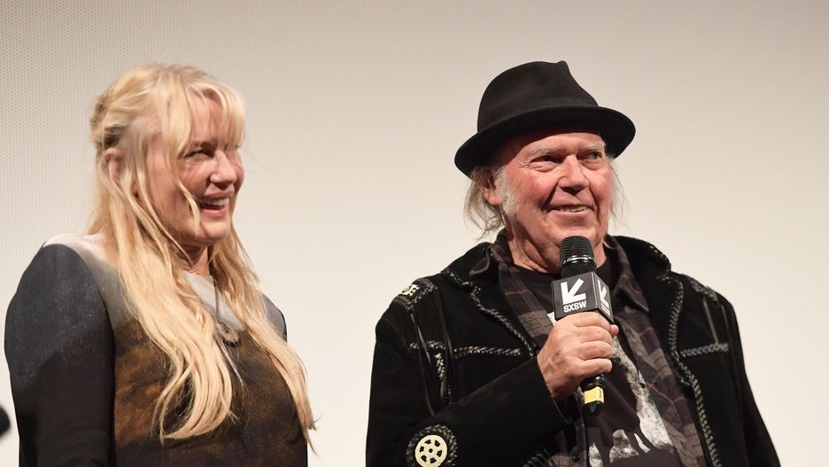 Daryl Hannah i Neil Young