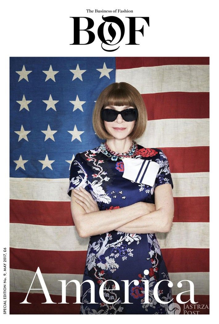 Anna Wintour na okładce Business of Fashion