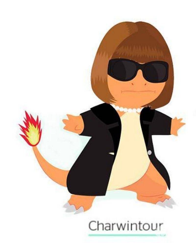 Fashemon, czyli Pokemon według Victorii Beckham: Charwintour, czyli Anna Wintour