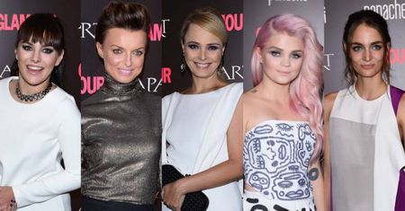Reni Jusis, Kasia Warnke, Kasia Sokołowska i Agnieszka Jastrzębska na gali Kobieta Roku Glamour. Wiemy, co miały na sobie