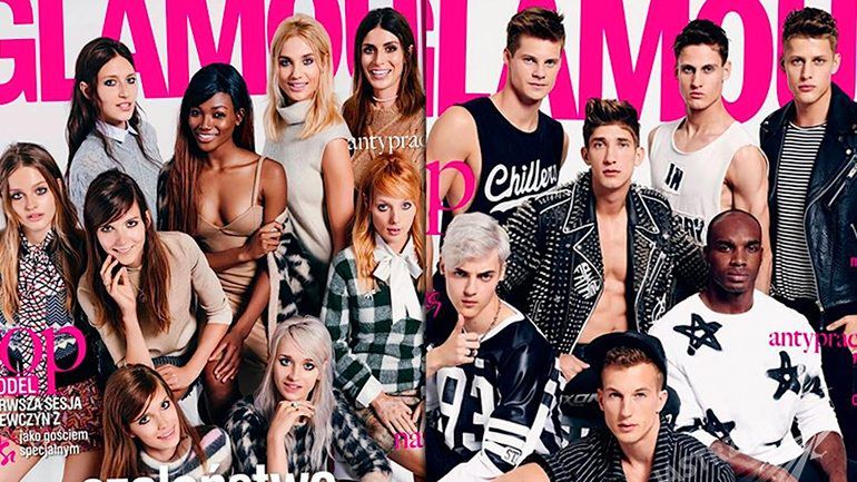Finaliści Top Model 5 na okładkach Glamour