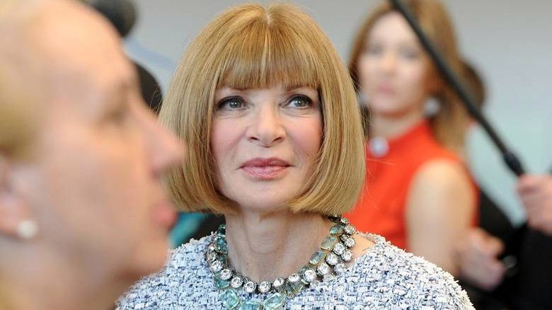Anna Wintour attending the opening of the Anna Wintour wing at the Metropolitan Museum Of Art, New York, on Monday 05/05/2014.