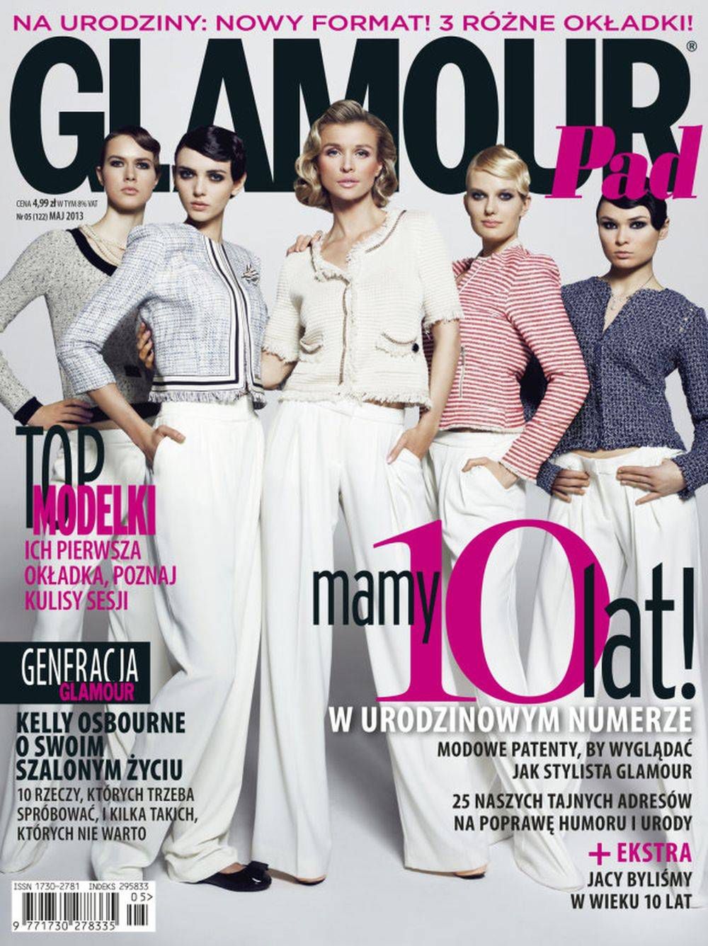 Joanna Krupa na okładce Glamour