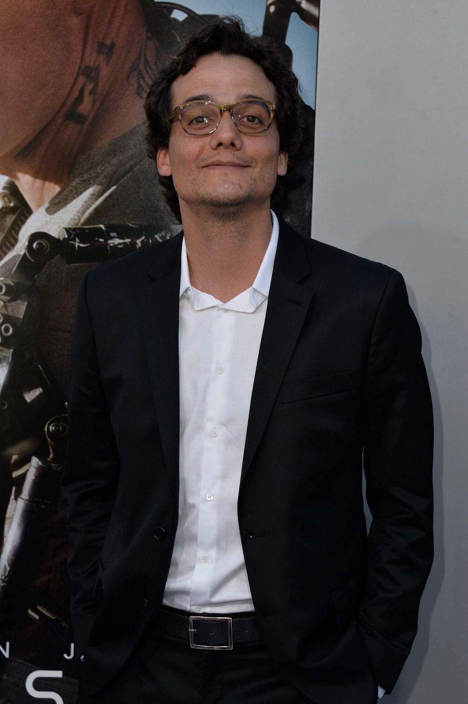 arrives at the premiere of TriStar Pictures' "Elysium" at Regency Village Theatre on August 7, 2013 in Westwood, California. 