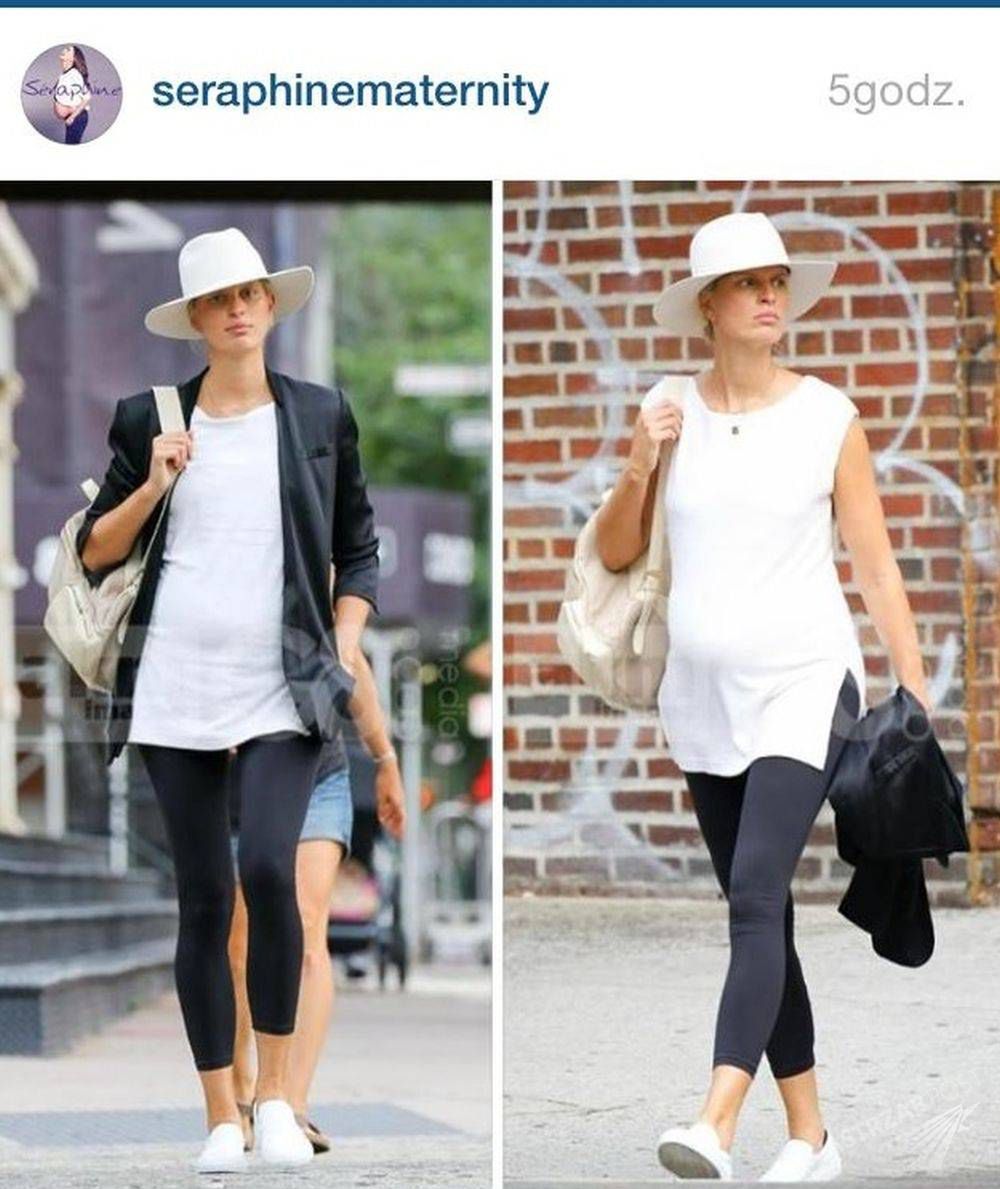 Karolina Kurkova w zaawansowanej ciąży