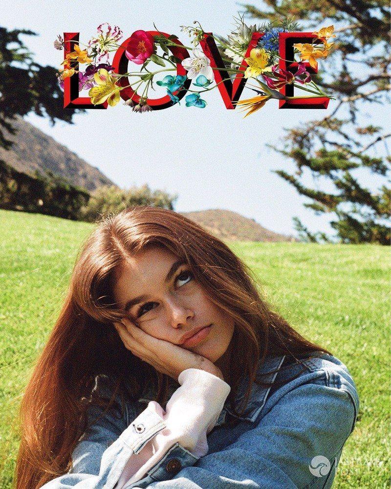 Kaia Gerber, Love nr 1 (fot. Kendall Jenner dla Love)